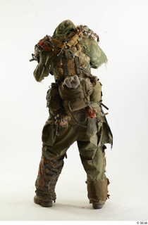Photos John Hopkins Army Postapocalyptic Suit Poses aiming the gun…